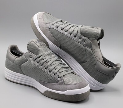 Adidas Rod Laver Grey Men's 8.5 White Custom C77367 | eBay