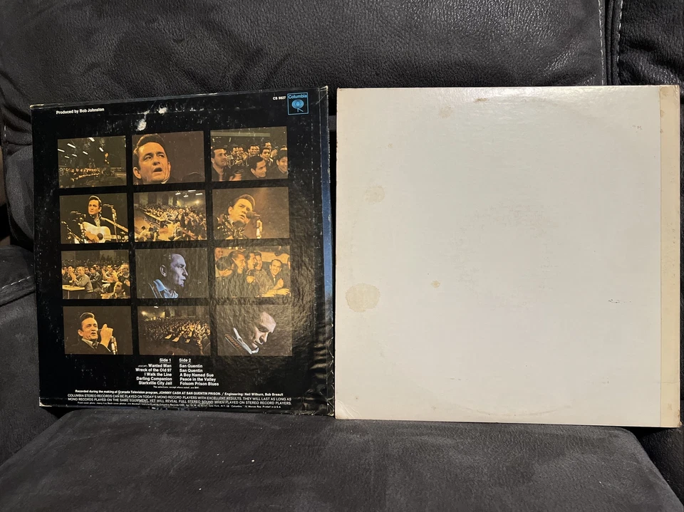 Lot 9x LPs JOHNNY CASH San Quentin LP-Eddy Arnold Best Of-Chet Atkins Solid Gold - Image 3 of 4