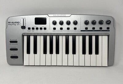 M-AUDIO KEYRIG 25 EASY TO USE 25 NOTE USB KEYBOARD Pre-owned