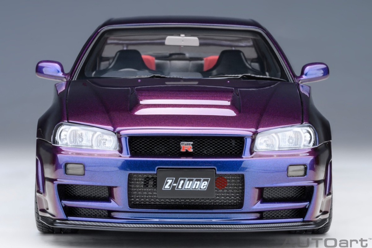 NISSAN SKYLINE GT-R (R34) NISMO Z-TUNE MIDNIGHT PURPLE III NISSAN SKYLINE GT-R (R34) NISMO Z-TUNE MIDNIGHT PURPLE III