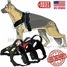 Heavy Duty-Padded Pet Dog Harness 2XL XL Large Medium Small Strap Vest Walk Out