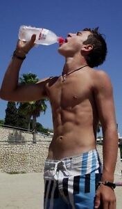 Shirtless Male Water Boy 18 Year Old Ripped Abs Beach Dude Photo 4x6 P2382 Ebay