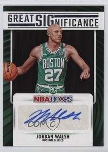2023-24 Panini NBA Hoops Great SIGnificance Jordan Walsh #GS-WAL Rookie Auto RC