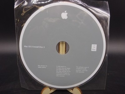 Mac OS X version 1 Install DVD Disc 2, 2008 2Z691-6249-A