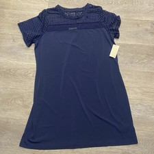 Womens 2x Michael Kors Dress Navy
