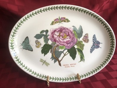 PORTMEIRION BOTANIC GARDEN OVAL 13'' PLATTER~ EXCELLENT CONDITION