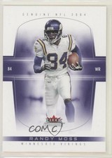 2004 Fleer Genuine Randy Moss #3 HOF 02v3