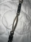 Vintage Jovita Haskie Navajo Sterling Silver Hematite Double Necklace — photo 8