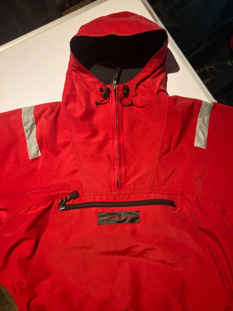 Vintage 90s Timberland Taped Reflective Anorak Size L | eBay