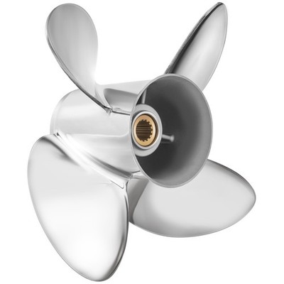 15 1/4 26 Stainless Boat Propeller Fit Mercury Engine 135-300HP 4Blades 15 tooth