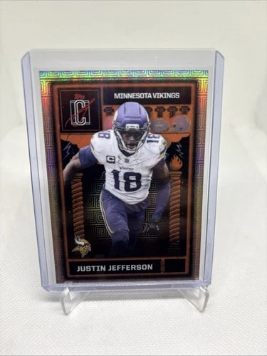 2025 Topps Signature Justin Jefferson Base (RAW)