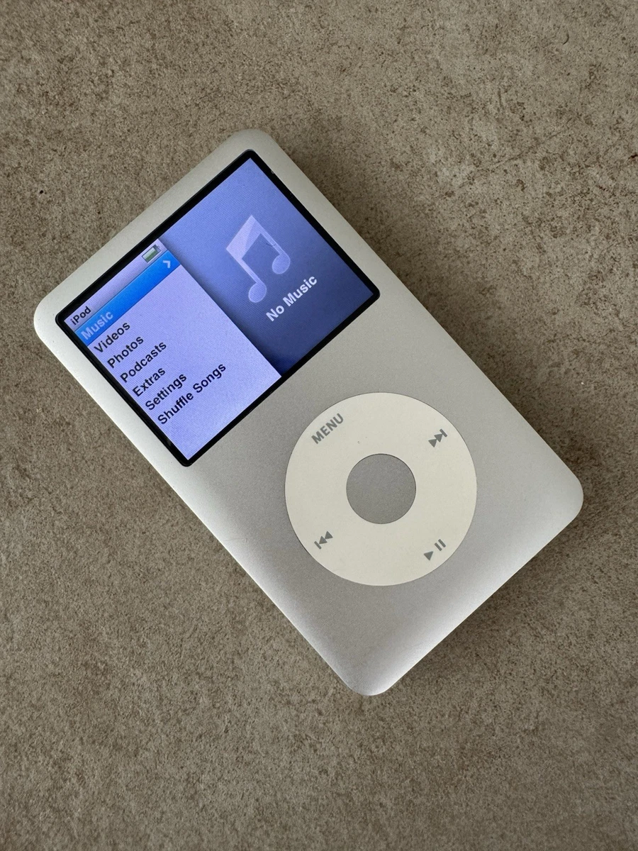 希少　iPod classic 160GB MC293J A1238 シルバー Apple iPod Classic A1238 160 GB - 7th Generation - Silver (MC293LL
