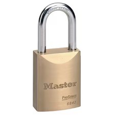 Master Lock 6842D125ka Padlock, Keyed Alike, Standard Shackle, Rectangular