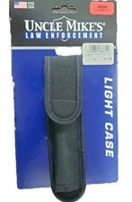 Flashlight Tool Utility Case Pouch Holster Black - Uncle Mike's Law Mini #88671
