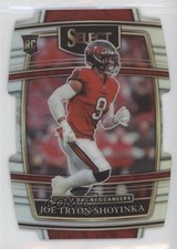 2021 Panini Select Concourse Silver Prizm Die-Cut Joe Tryon-Shoyinka #89 0e50