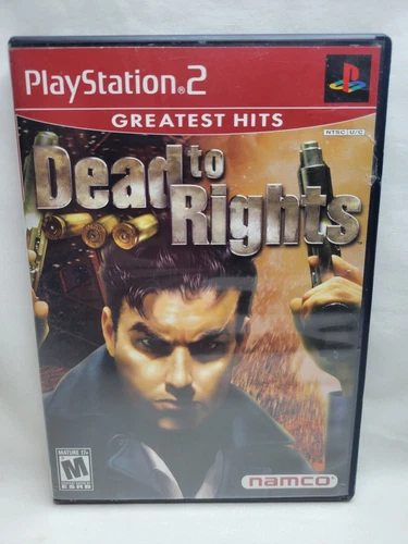 Dead to Rights (Sony PlayStation 2, 2002) PS2 - CIB Complete w/ Manual - Tested