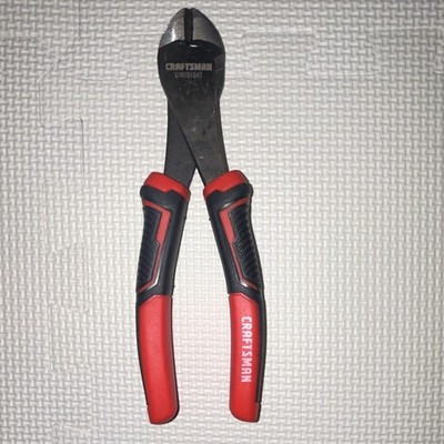 CRAFTSMAN CMHT81647 7 in Diagonal Cutting Pliers/Nippers Cushion Grip Red/Black