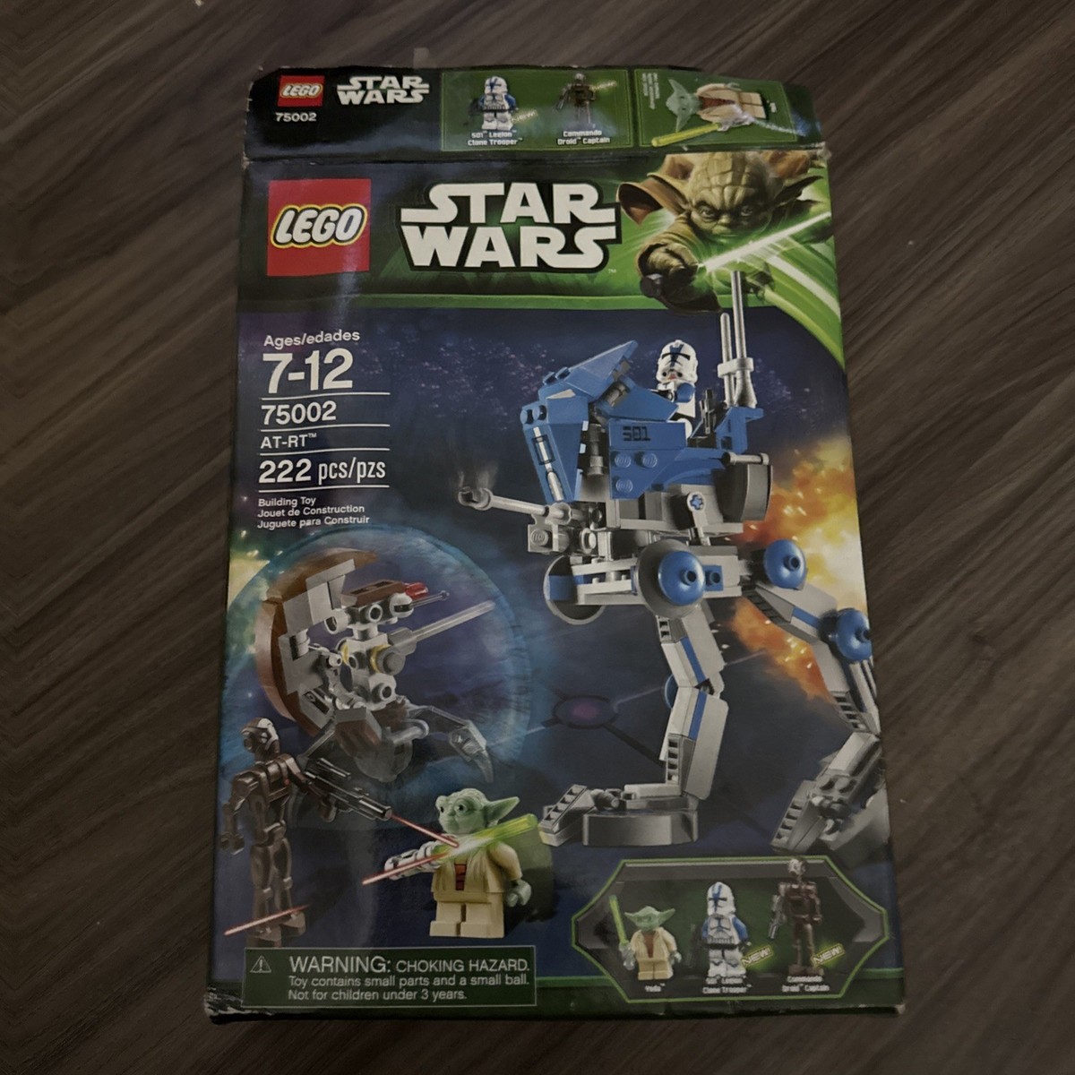 LEGO Star Wars: At-Rt (75002) New- Missing Bags 1, 2, 3 Look At 