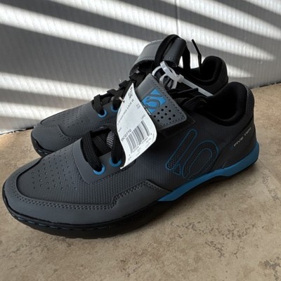 Five Ten Kestrel Lace Stealth Cycling Shoes Gray Blue Black Sz 7