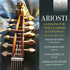 Attilio Ariosti Ariosti: 6 Lessons for Viola D'amore & Continuo/... (CD) Album