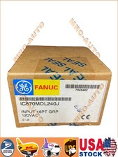 **NEW FACTORY SEALED** GE FANUC IC670MDL240J INPUT 16 PT GRP 120VAC