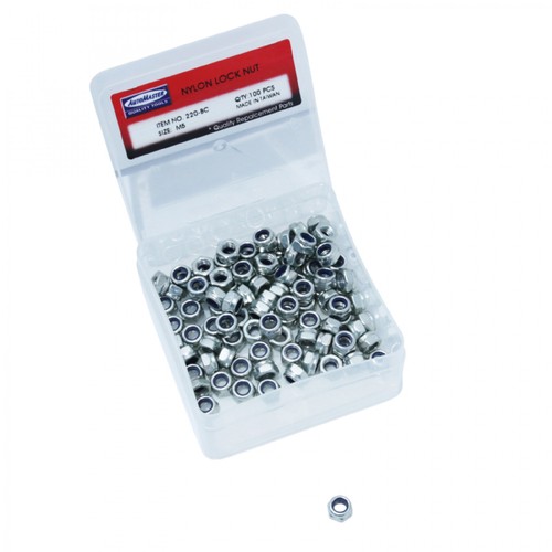 Ecrous avec filetage 6 mm, boîte de 100 - Semin