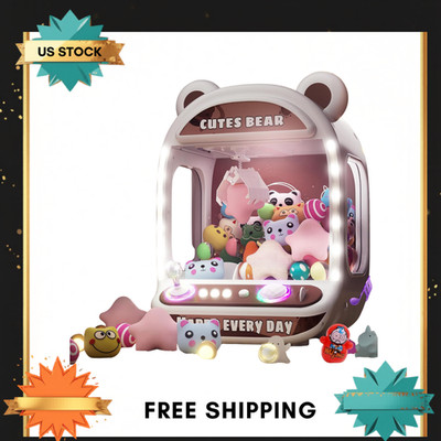 NEW Skirfy Unicorn Claw Machine Toy for Kids Mini Vending Fidget Squishy Candy