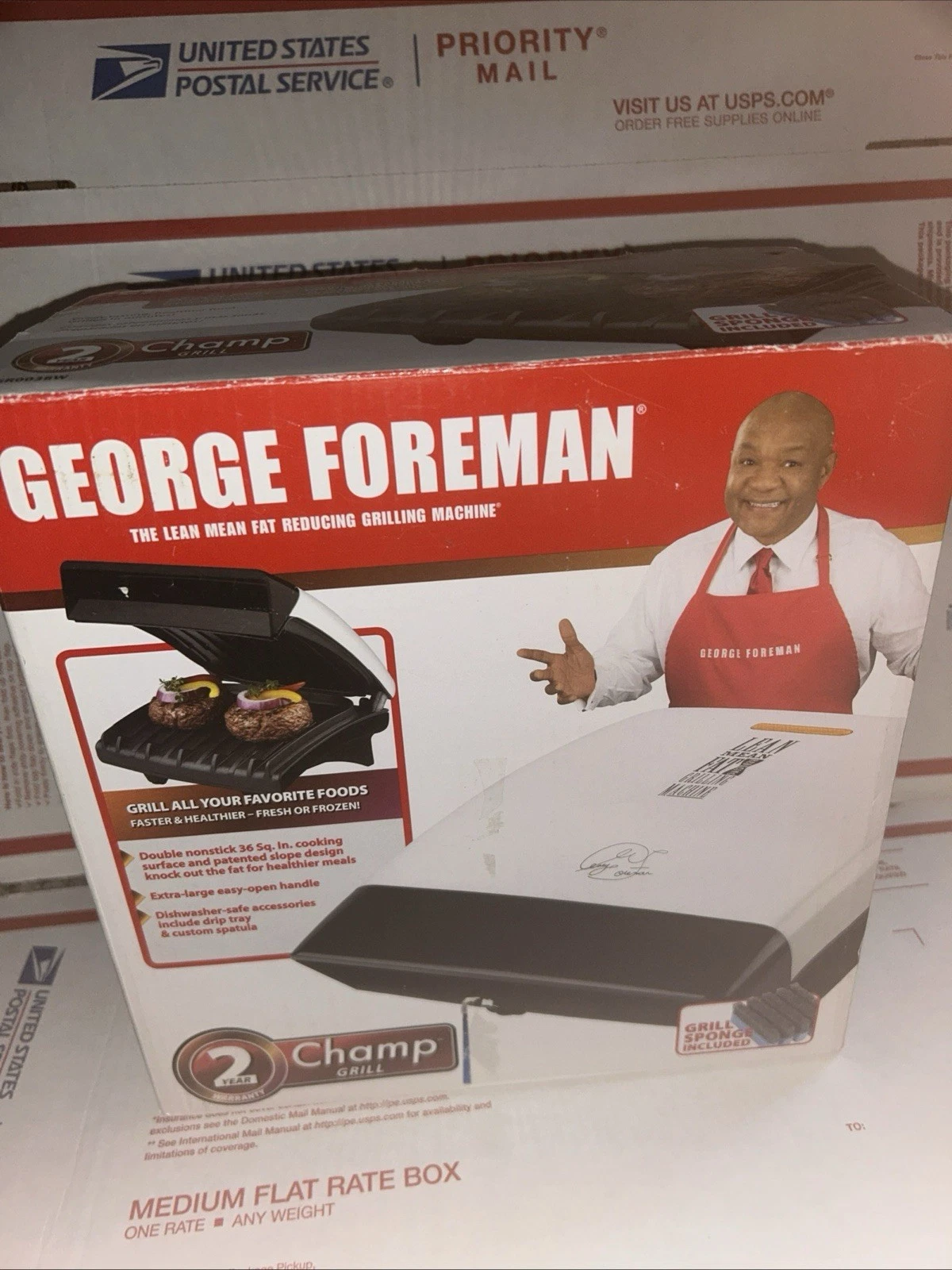 2009 george foreman champ grill