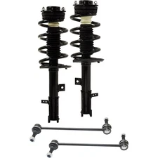 Loaded Strut and Sway Bar Link Kit For 2009-2019 Dodge Journey Front 4766962AA