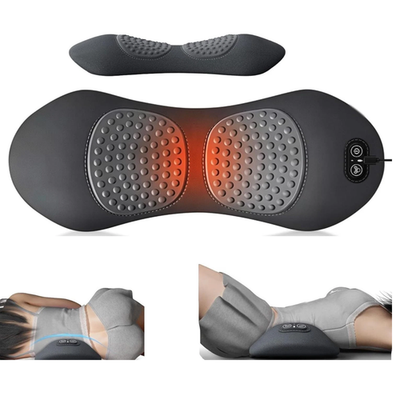 #ad #ad 3 In 1 Electric Lumbar Support Pillow Smooth Spine Triple Fusion Back Massager $65.00