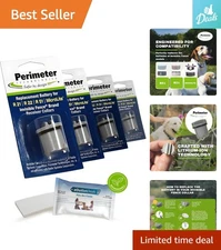 Waterproof & Durable Invisible Fence Collar Batteries - 4-Pack Essential Set