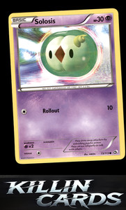 Solosis (73) 73/113 Pokemon Common Legendary Treasures Card NM