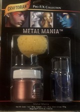 GRAFTOBIAN COSMETIC METAL MANIA POWDERED THEATRICAL MAKEUP COMBO/KIT COPPER NEW.