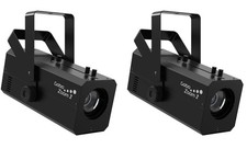  2 Chauvet DJ Gobo Zoom 2 LED DMX Custom Gobo Projectors w/Manual Rotation Knob