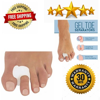 Toe Separators For Bunions Spacer Hammer Straightener Correct Toes Bunion Relief Ebay