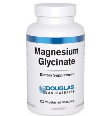 Magnesium Glycinate, 120mg, 120 Veg Capsules by Douglas Laboratories