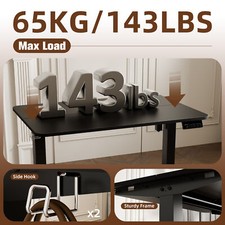 Ergomaker Electric Standing Desk New Gaming Desks Computer Sit Stand Desk 90cm — image 7