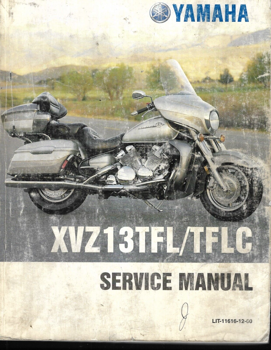 ルシア Yamaha XVZ13TFL / TFLC Service Manual LIT-11616-12-60 | eBay