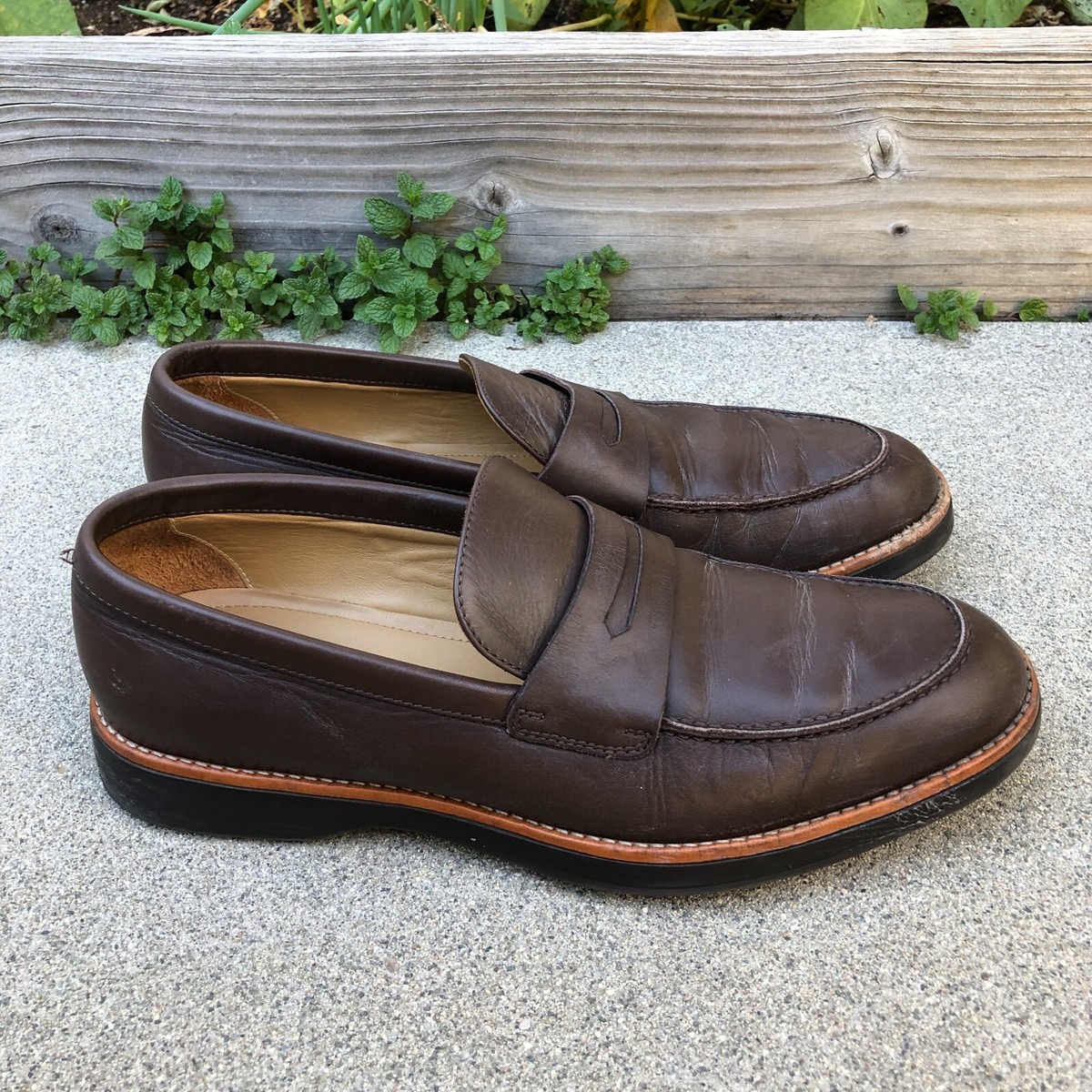 Ermenegildo Zegna Italy Loafers Shoes 7.5 Men display picture 2