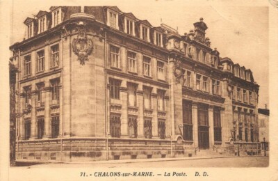 CHALONS-sur-MARNE - la Poste 