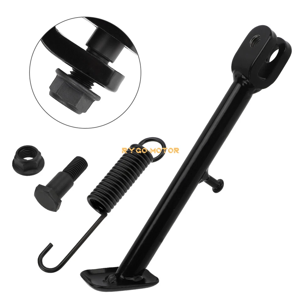 Conjunto de kit de soporte lateral con resorte para Honda CRF50F 2004-2012 Foto 2 de 4