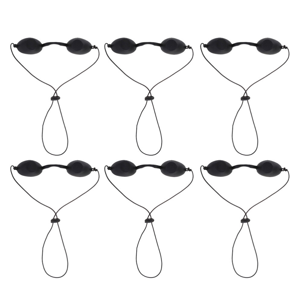 6PCS glasses Tanning Eyewear Tanning Goggles Sunbathing Eyeglass Uv Eye
