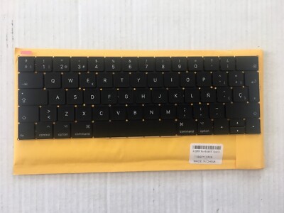 100% New Spanish Keyboard for MacBook Pro 15-inch Touch Bar A1990 2018 - 2019 