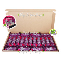JAMESONS RASPBERRY RUFFLES BARS PERSONALISED GIFT BOX HAMPER 26g Christmas Gift