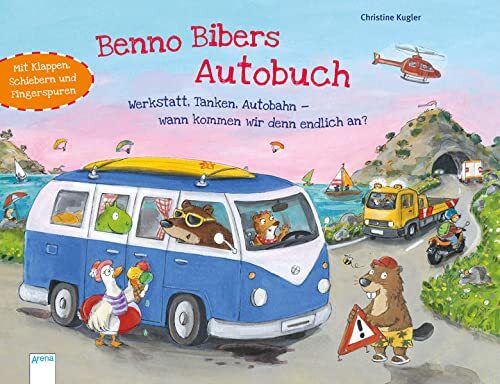 Christine Kugle Benno Bibers Autobuch: Werkstatt, Tanken, Aut (Copertina rigida)