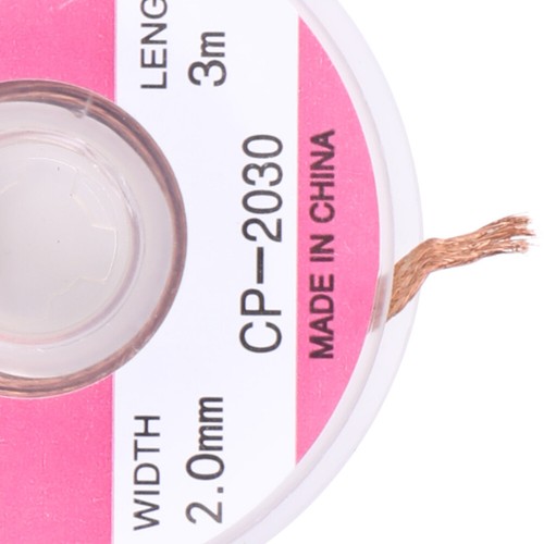 3 meter Desoldering Braid Tape Welding Solder Remover Wick Wire (2.0mm) - Picture 9 of 9
