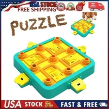 Dog Puzzle Toys, Level 3 in 1 Dog Treat Puzzle, Dog Puzzle Feeder Toys for IQ Tr