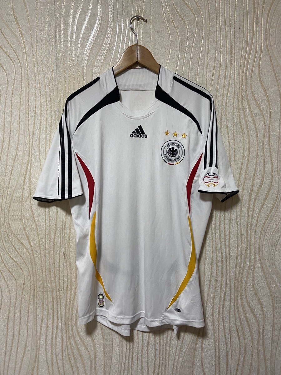【希少】SD Heavyweight Football Logo T GERMANY 2006 2008 HOME FOOTBALL SHIRT SOCCER JERSEY ADIDAS