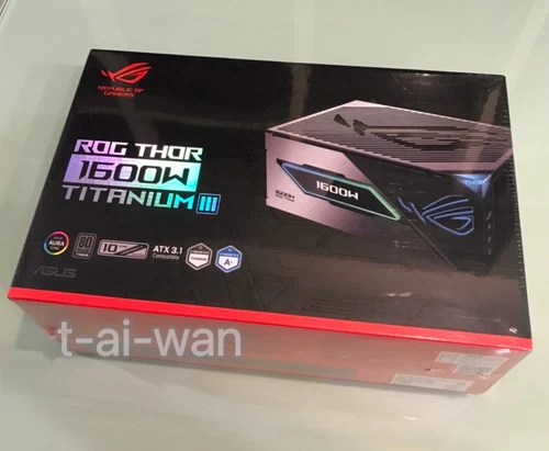 ASUS ROG THOR 1600W Titanium III MAGNETIC OLED DISPLAY Gaming Power Supply
