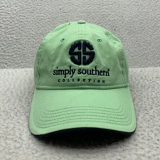 Simply Southern Baseball Hat Womens Strapback Mint Green Preppy Classy Happy